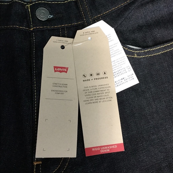 541 Levi’s 34 32 Jeans Athletic Fit Stretch NWT - Picture 4 of 6